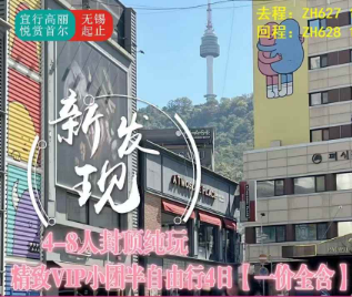 【6月小包团】新发现首尔一地4日半自由行