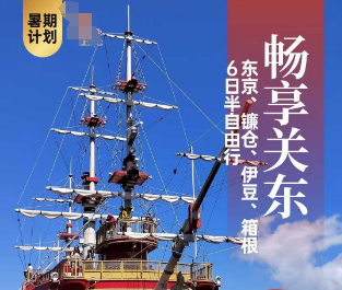 【2-9人团】畅游关东半自助  东京、镰仓、伊豆、箱根