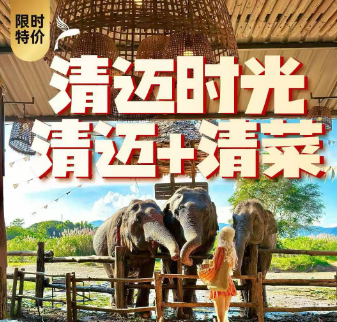 【春节2.14】清迈+清莱4晚6天纯玩游  20人团，东航直飞